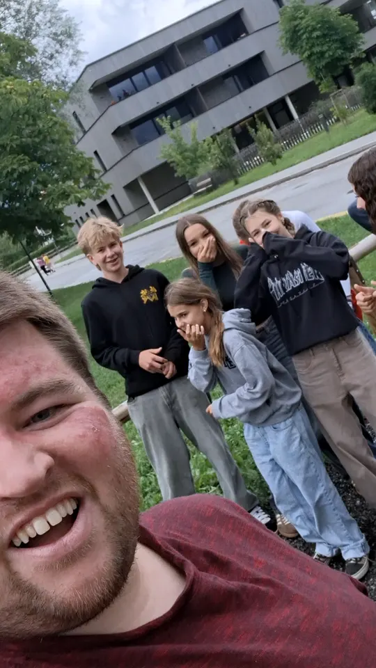 Selfie mit Fans
